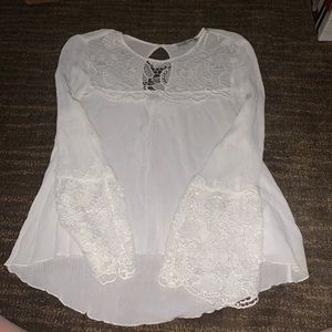 Vintage Abercrombie Lace Blouse